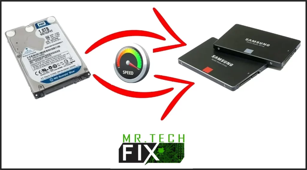 Hard Disk to SSD Upgrade