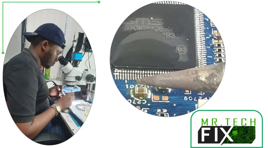 Laptop logic board repair shop Nairobi