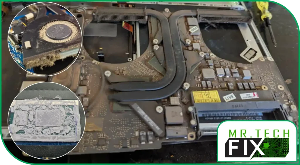 Over heating and Laptop servicing