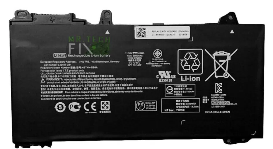 HP Notebook 640 G5 Battery Replacement shop